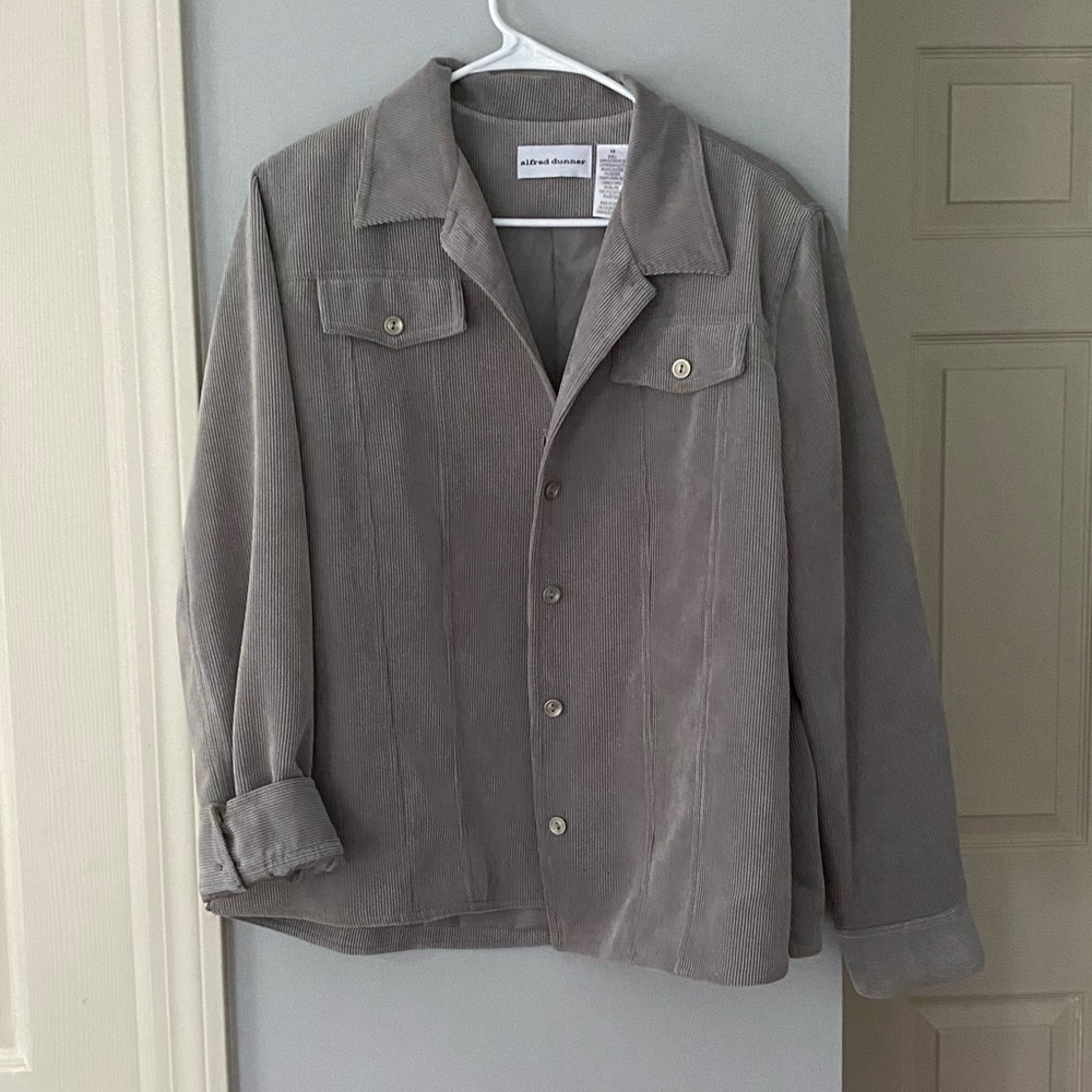 Corduroy Jacket Grey